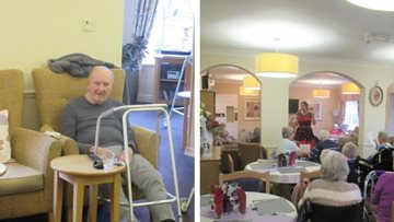 Stockport care home is alive with the sound of music